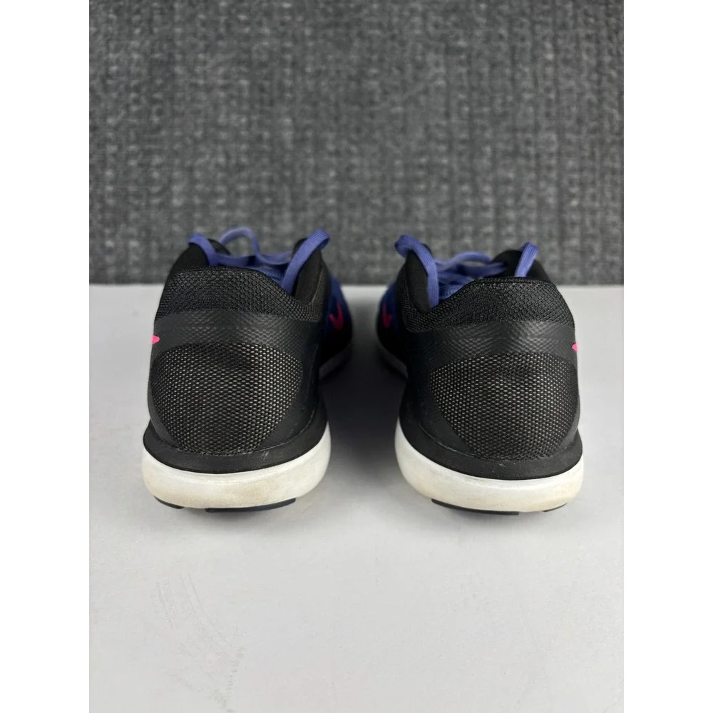 Nike Flex Experience RN 5 Running Shoes 830751-500 Size 12 Blue Pink Black